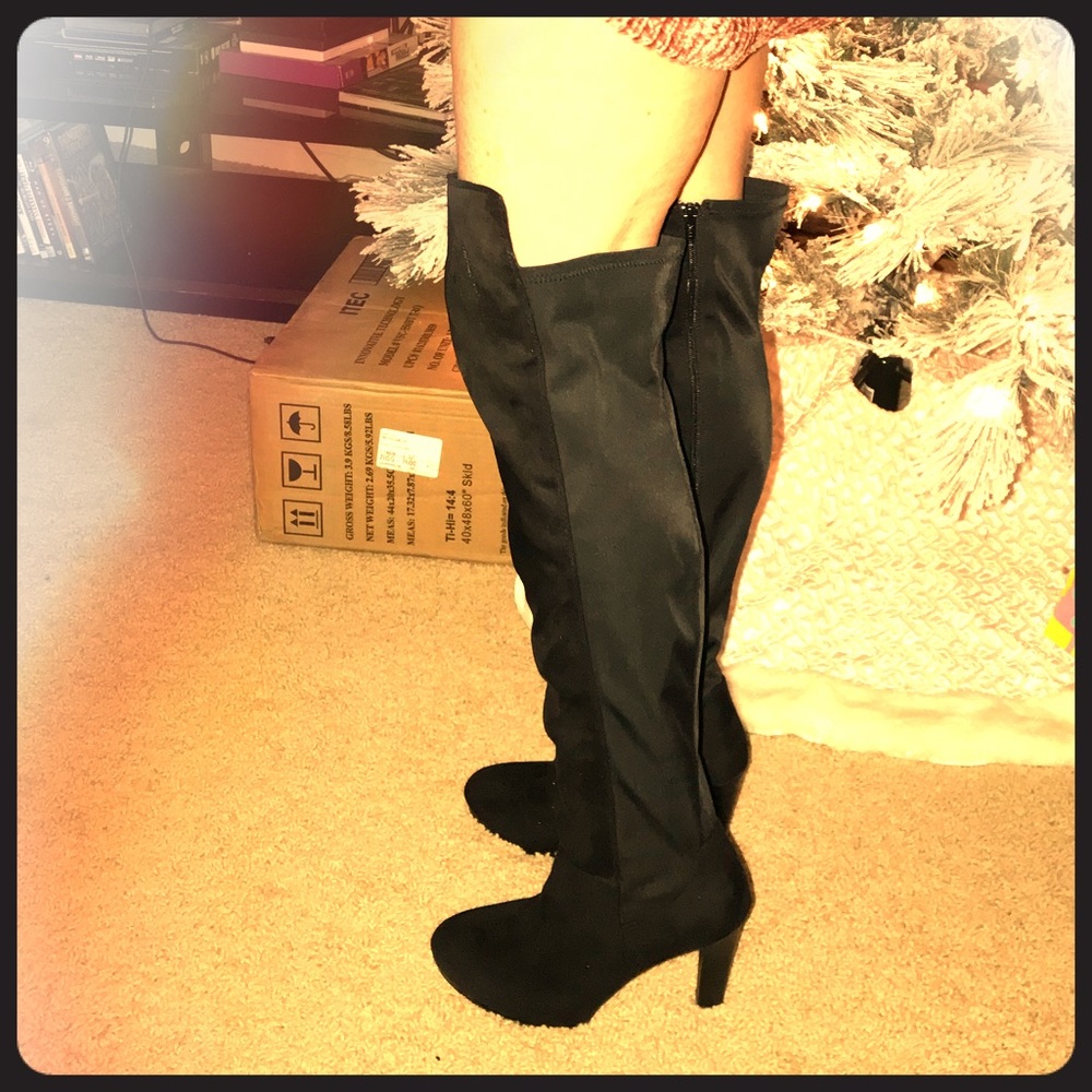 Over the knee boots